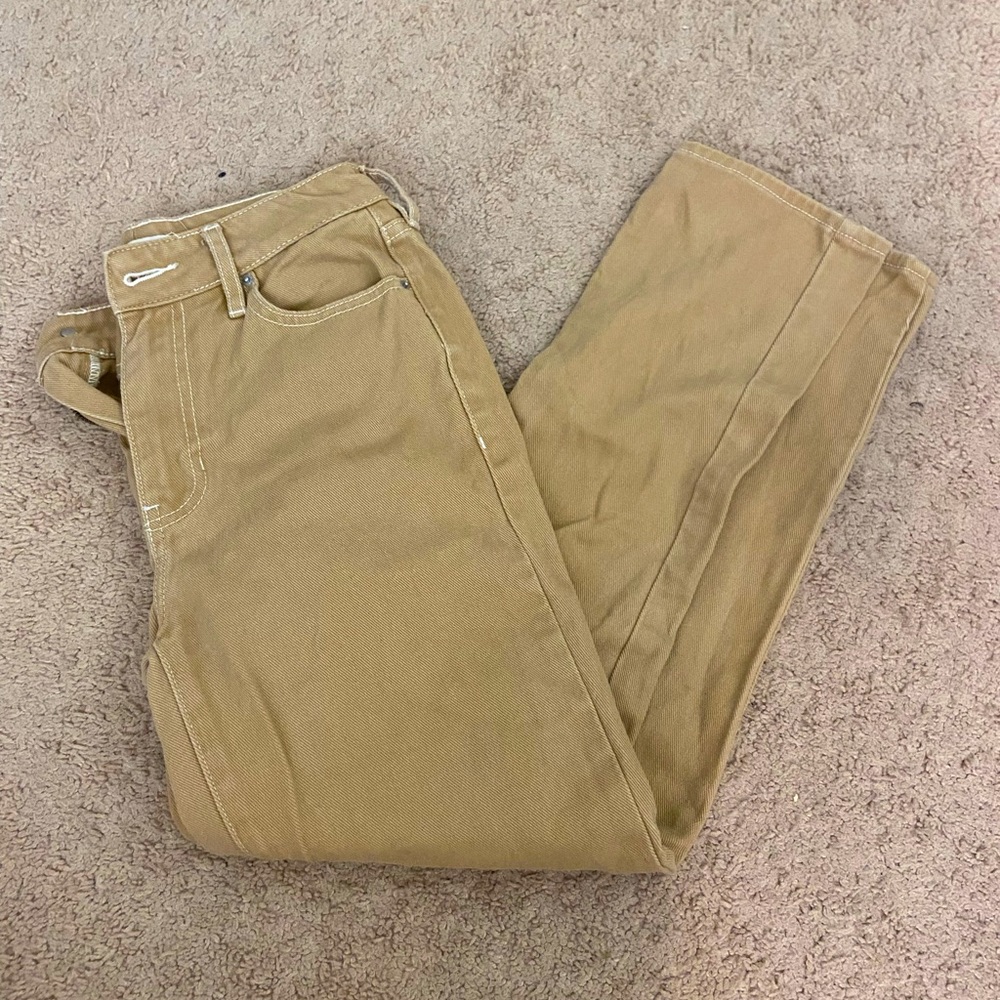 Khaki jeans